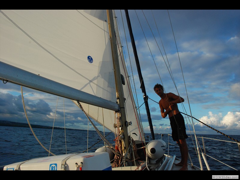 Essai du nouveau jeu de voiles