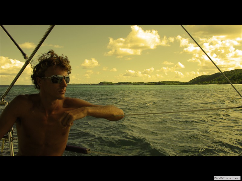 Arrivée à Marie Galante