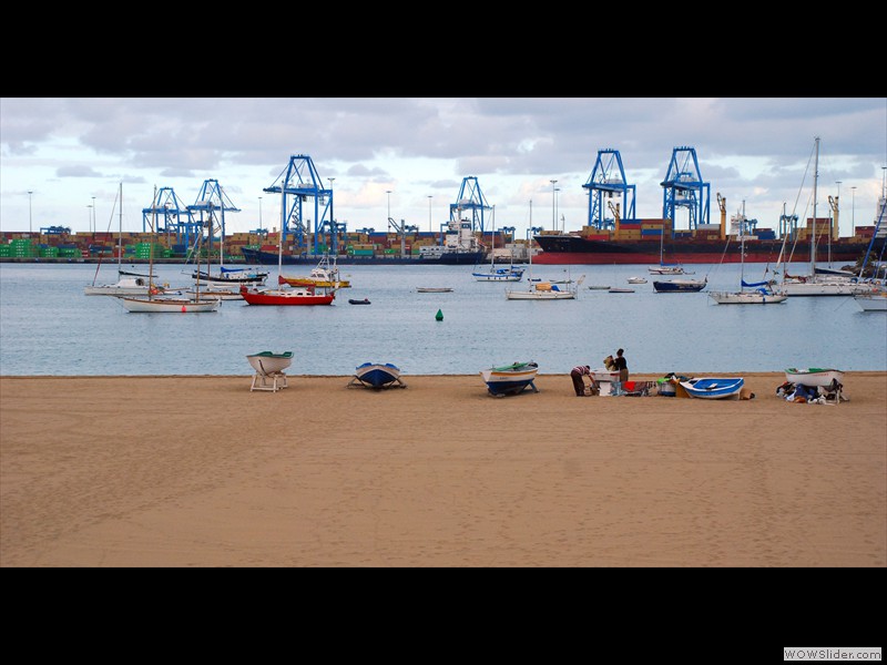 Entrée du Port de Gran Canaria